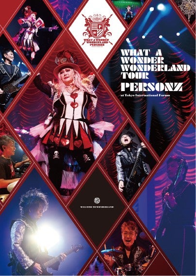 DVD】WHAT A WONDER WONDERLAND TOUR 2025 | PERSONZ OFFICIAL WEB STORE